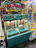 ATLANTIS 2 PLAYER TICKET COIN PUSHER MACHINE