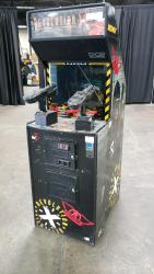 REVOLUTION X 2 PLAYER ARCADE GAME CABINET DEDICATED