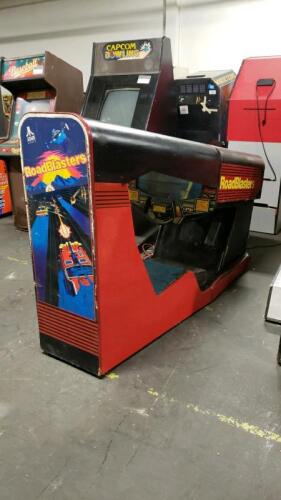 ROAD BLASTERS COCKPIT RARE CLASSIC ATARI ARCADE GAME