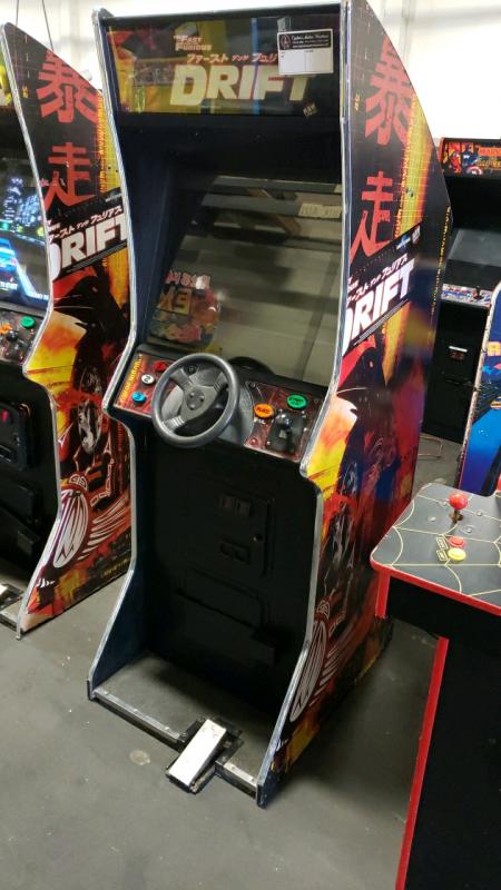 DRIFT FAST & FURIOUS UPRIGHT RACING ARCADE GAME