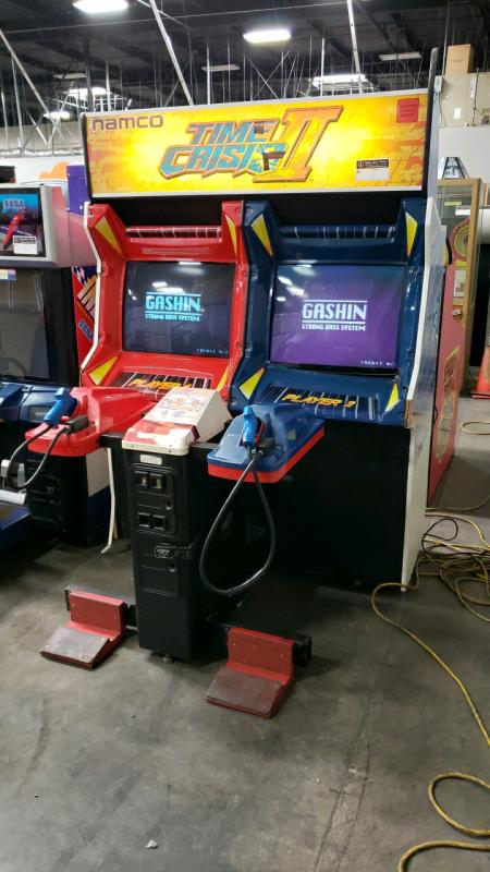 TIME CRISIS II TWIN SHOOTER ARCADE GAME NAMCO