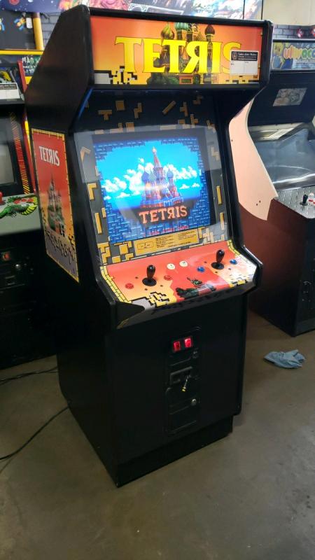 TETRIS ATARI CLASSIC UPRIGHT ARCADE GAME 25" CRT