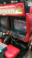 BATTLE GEAR 2 DUAL SITDOWN RACING TAITO ARCADE GAME - 6