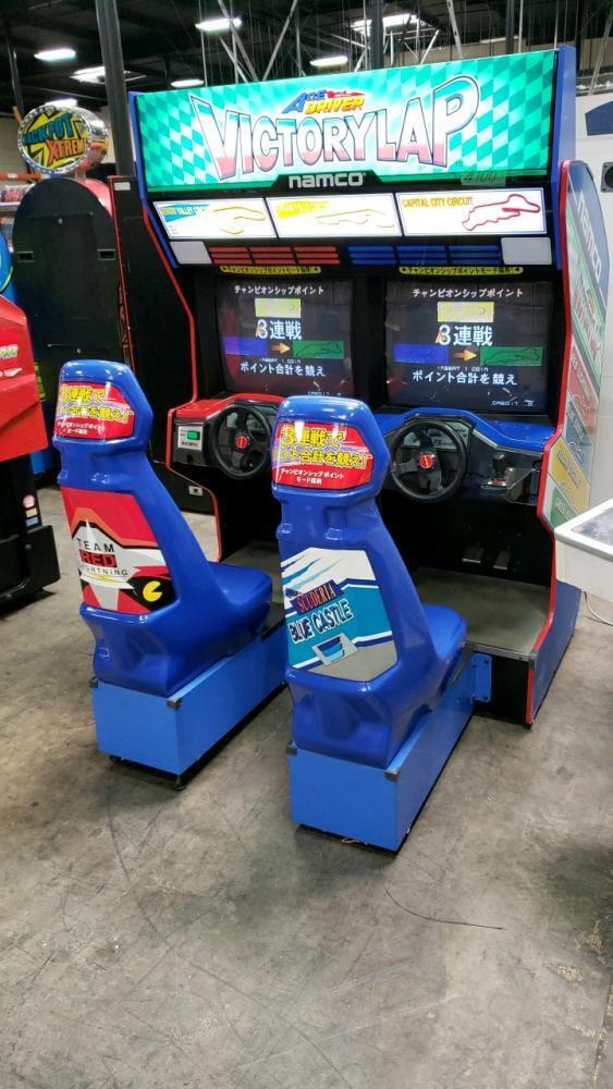 VICTORY LAP SITDOWN DUAL RACING ARCADE GAME