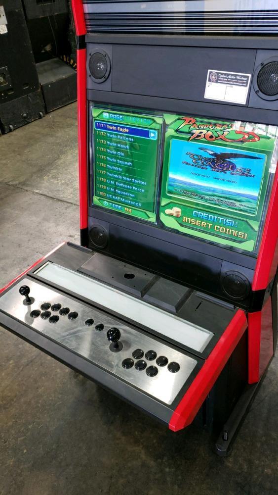 PANDORA 5S MULTICADE CANDY CABINET 2 PLAYER LCD MONITOR