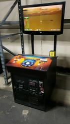 GOLDEN TEE LIVE 2020 GOLD PEDESTAL W/ LCD ARCADE GAME #2