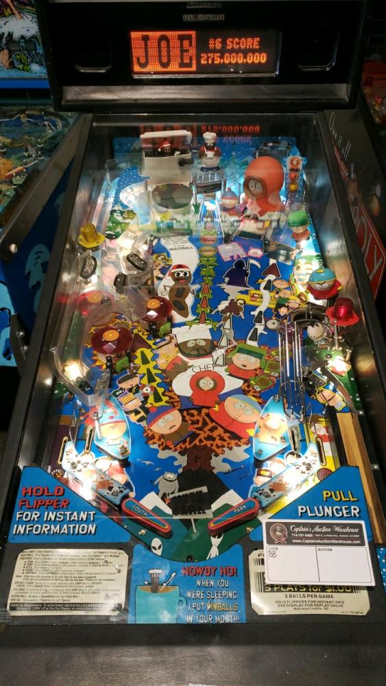 south park pinball