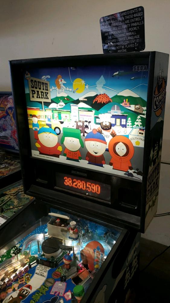 george lucas south park pinball machine