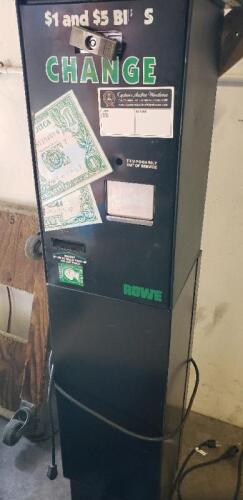 ROWE SBC-2 UPRIGHT DOLLAR CHANGER MACHINE