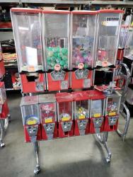 COMBO CANDY CAPSULE BULK VENDING RACK X