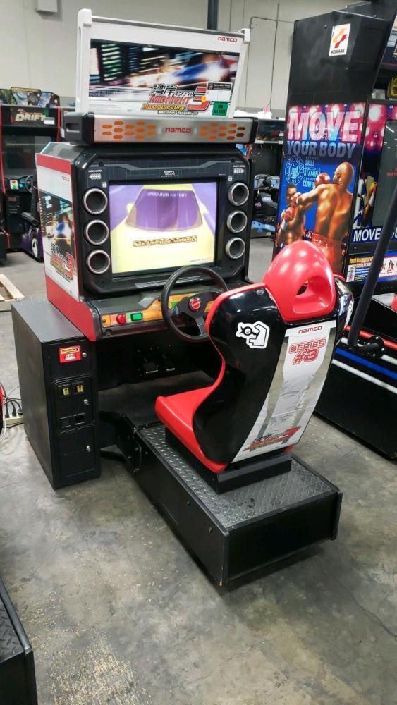 MAXIMUM TUNE 3 MIDNIGHT RACING ARCADE GAME NAMCO #2