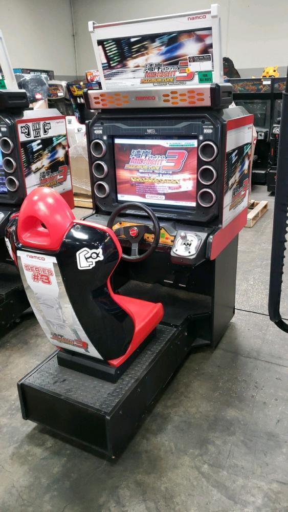 MAXIMUM TUNE 3 MIDNIGHT RACING ARCADE GAME NAMCO #2
