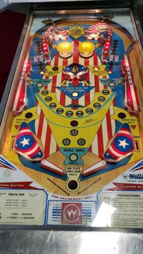 LIBERTY BELL CLASSIC PINBALL MACHINE WILLIAMS