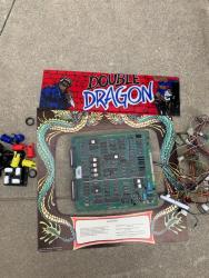 1 BOX LOT- DOUBLE DRAGON PCB AND PARTS KIT