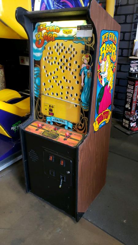 ICE COLD BEER TAITO CLASSIC UPRIGHT ARCADE GAME RARE!!