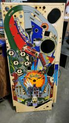 ADDAMS FAMILY BALLY PINBALL PLAYFIELD DECK USED ORIGINAL