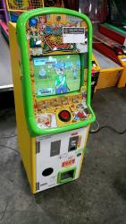 MINI UPRIGHT AMUZY JP VIDEO ARCADE GAME W/ HOPPER