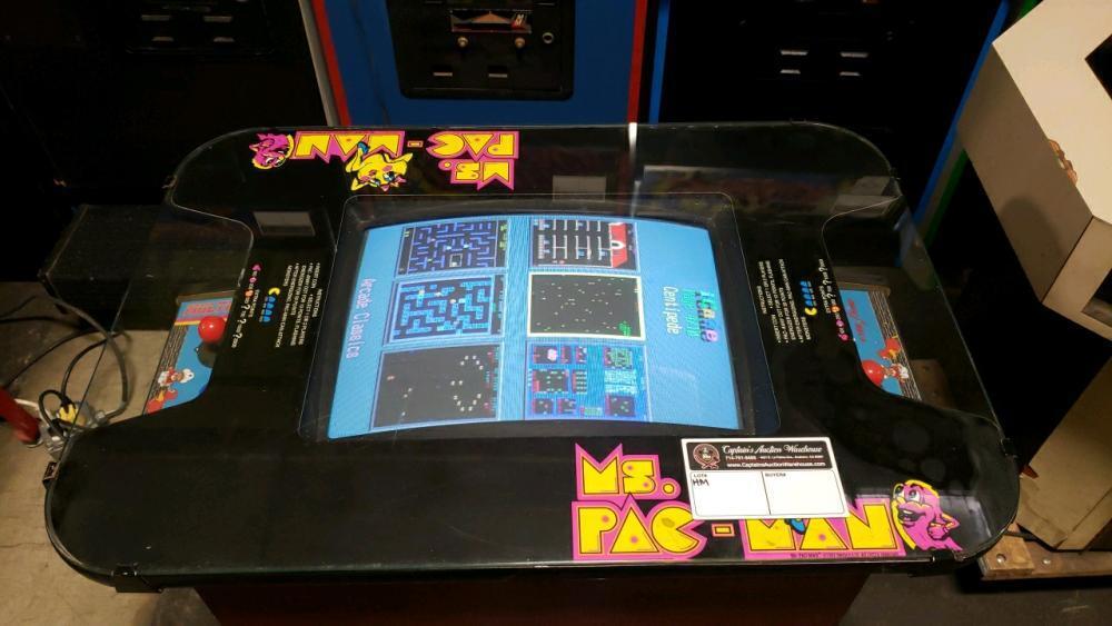 MULTICADE 60 in 1 CLASSIC COCKTAIL TABLE ARCADE GAME