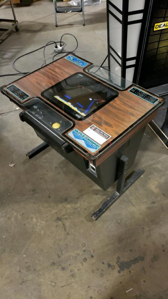 MISSILE COMMAND CLASSIC COCKTAIL TABLE ARCADE GAME ATARI