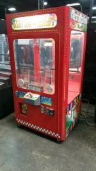 WIN IT or BUY IT NOW! IMPULSE PLUSH CLAW RED CRANE MACHINE 