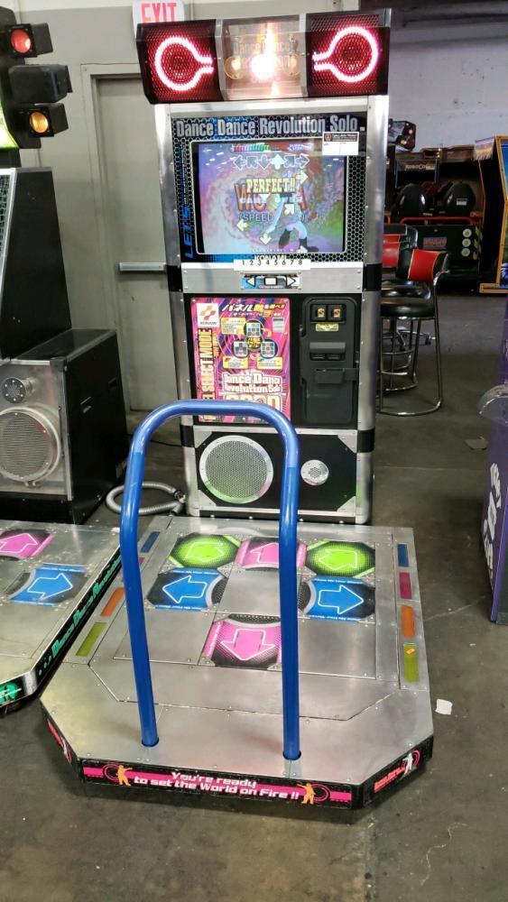 DDR SOLO 4TH MIX PLUS 1 PLAYER DANCE ARCADE GAME KONAMI