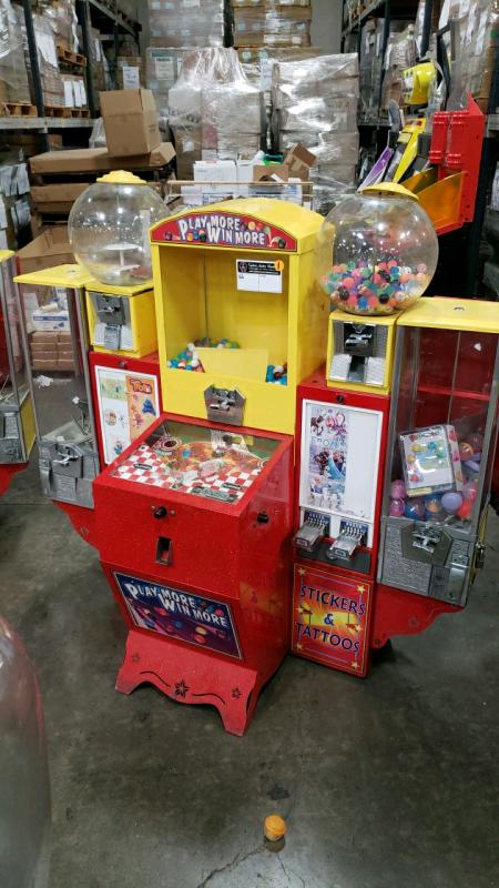 PLAY MORE WIN MORE COMBO BULK VENDING KIOSK #1