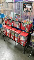 COMBO BULK VENDING CANDY CAPSULE RACK