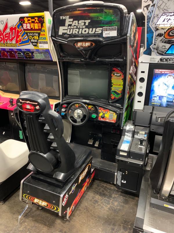 FAST & FURIOUS SITDOWN RACING ARCADE GAME