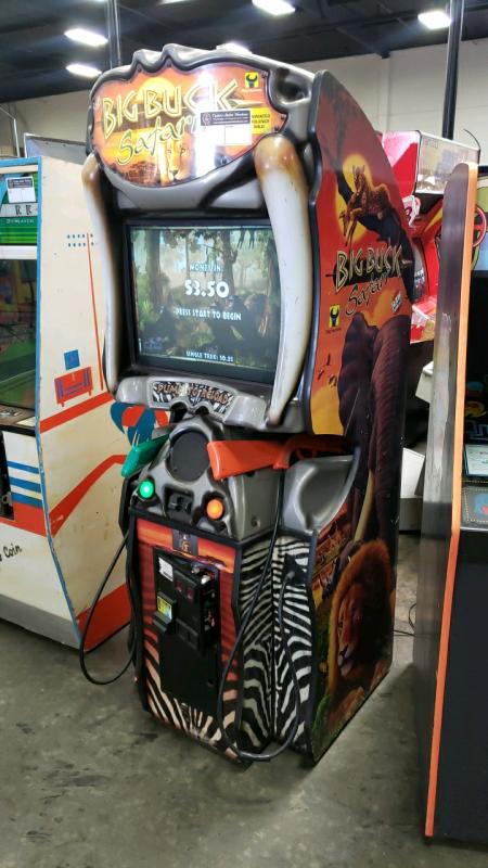 BIG BUCK HUNTER SAFARI SHOOTER ARCADE GAME