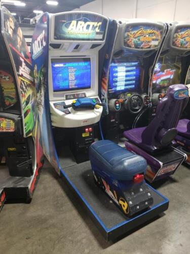 ARCTIC THUNDER RACING ARCADE GAME MIDWAY