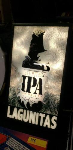 1 LOT- LAGUNITAS BEER SIGN LIGHT