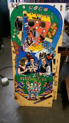 MAVERICK PINBALL PLAYFIELD TOP DECK ONLY