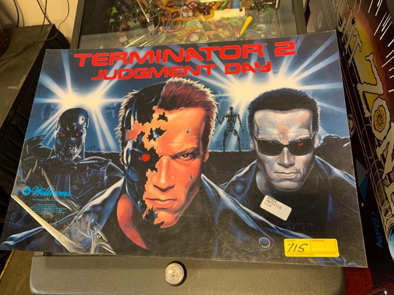 TERMINATOR 2 JUDGEMENT DAY PINBALL TRANSLITE ONLY