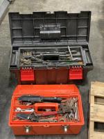 1 LOT- 2 TOOLS BOXES FULL OF HAND TOOLS - 2