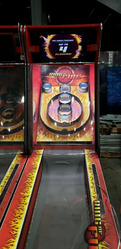 RING OF FIRE ALLEY ROLLER REDEMPTION GAME BAYTEK #1