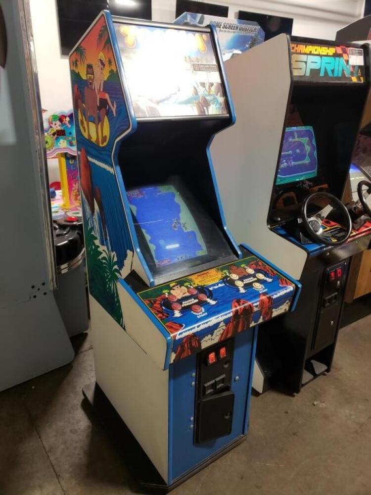 Arcade Roms Toobin TOOBIN' ATARI CLASSIC ARCADE GAME VERY CLEAN L@@K!