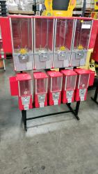 NORTHWESTERN/EAGLE 4-2", 5-1" CAPSULE BULK VENDING RACK