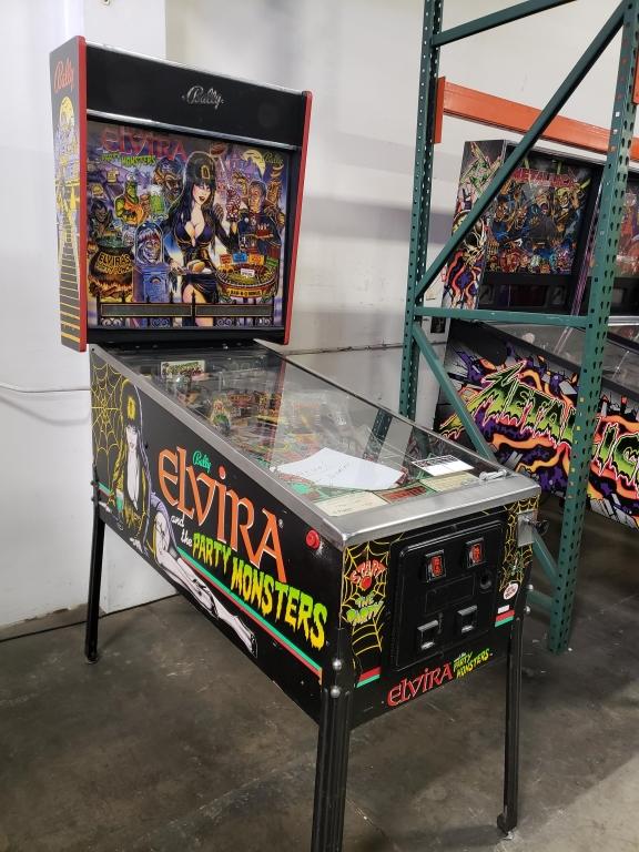 ELVIRA & THE PARTY MONSTERS PINBALL MACHINE BALLY