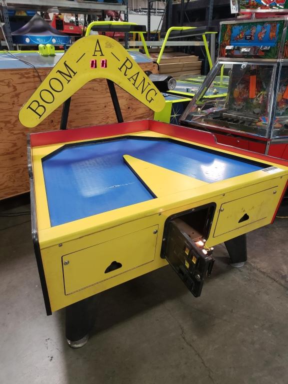 Air Hockey Boom A Rang 2 Player Corner Style Table