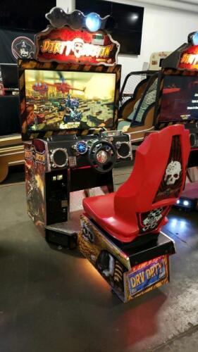 DIRTY DRIVIN' DELUXE 42" RACE DRIVING ARCADE GAME