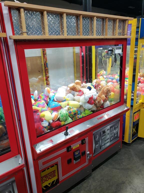 60" FIRE ENGINE RED PLUSH CLAW CRANE MACHINE #6