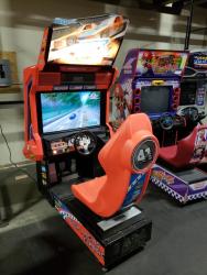 SEGA RACING CLASSIC 32" LCD DRIVER ARCADE GAME