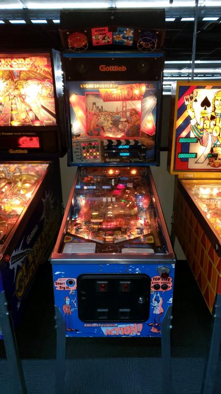 Lights Camera Action Pinball Machine Gottlieb