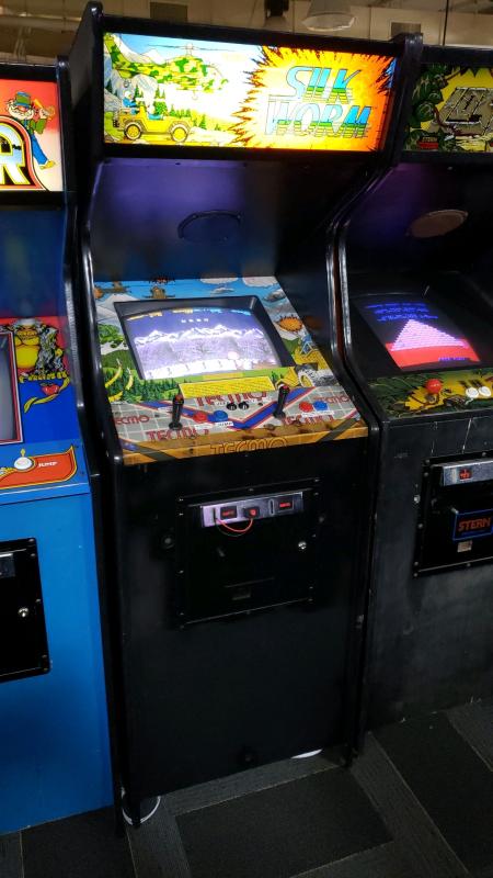 Silk Worm Arcade Game