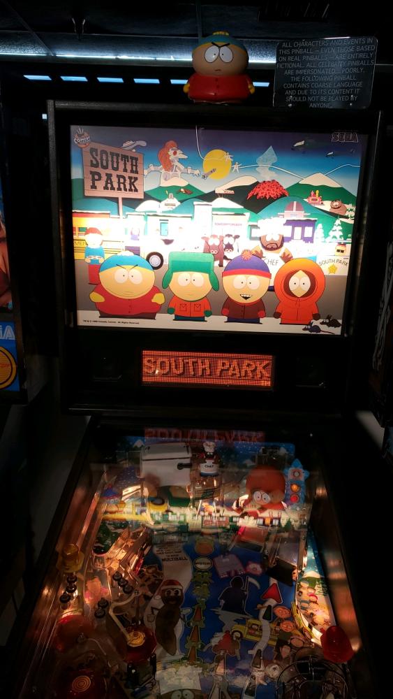 south park pinball machine craigslist