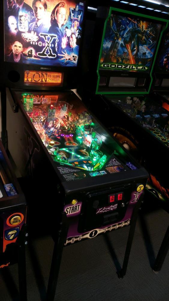The X Files Pinball Machine Sega SS