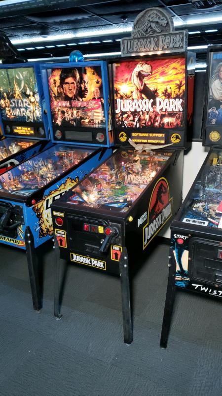 Jurassic Park Pinball Machine Data East SS