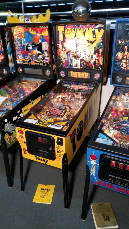 The Who's Tommy Pinball Wizard Pinball Machine Data East SS