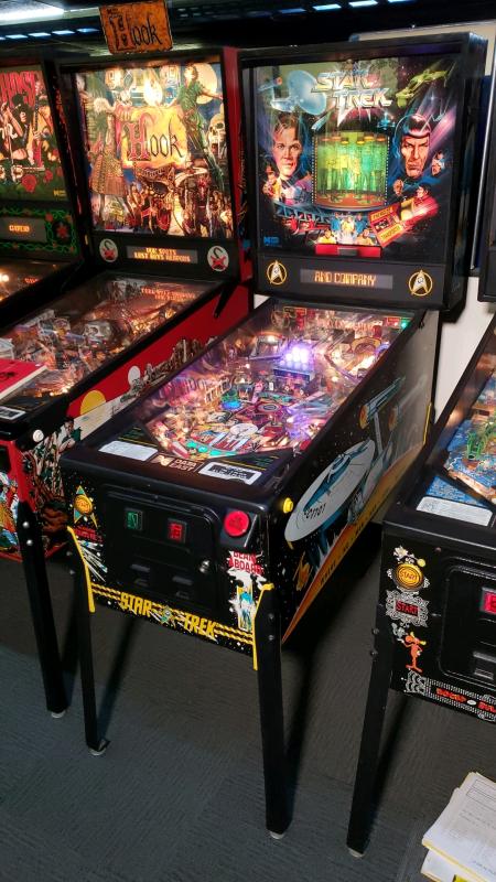 Star Trek Pinball Machine Data East SS