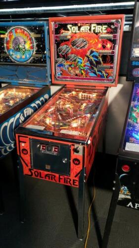 Solar Fire Pinball Machine Williams SS